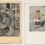 5 db főleg RÉGI motívum képeslap vegyes minőségben: népviselet, folklór / 5 mostly pre-1945 motive postcards in mixed quality: folklore - Image 2