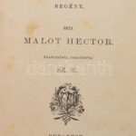 Malot Hector: Pompon. Regény. Ford.: Sz. E. Bp., 1883., Franklin, 444+4 p. Korabeli aranyozott gerincű félvászon-kötés, márványozott lapélekkel.