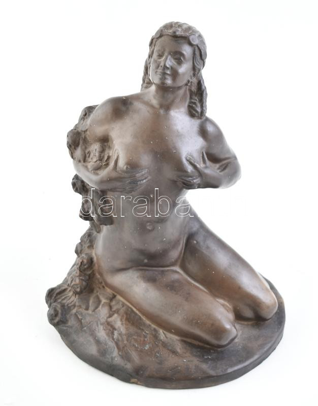 Radnai Béla (1873-1923): Putifárné. Kerámia. Jelzett, Korának megfelelő állapotban. m: 29 cm