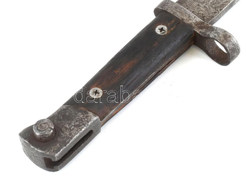 Bajonett hüvely nélkül, kopott, h: 36,5 cm - Image 2