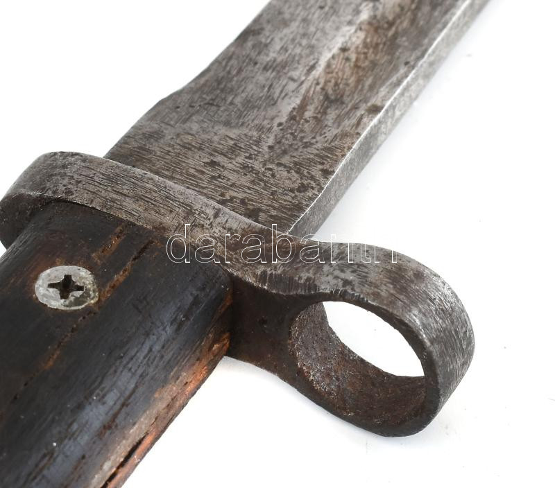 Bajonett hüvely nélkül, kopott, h: 36,5 cm - Image 3