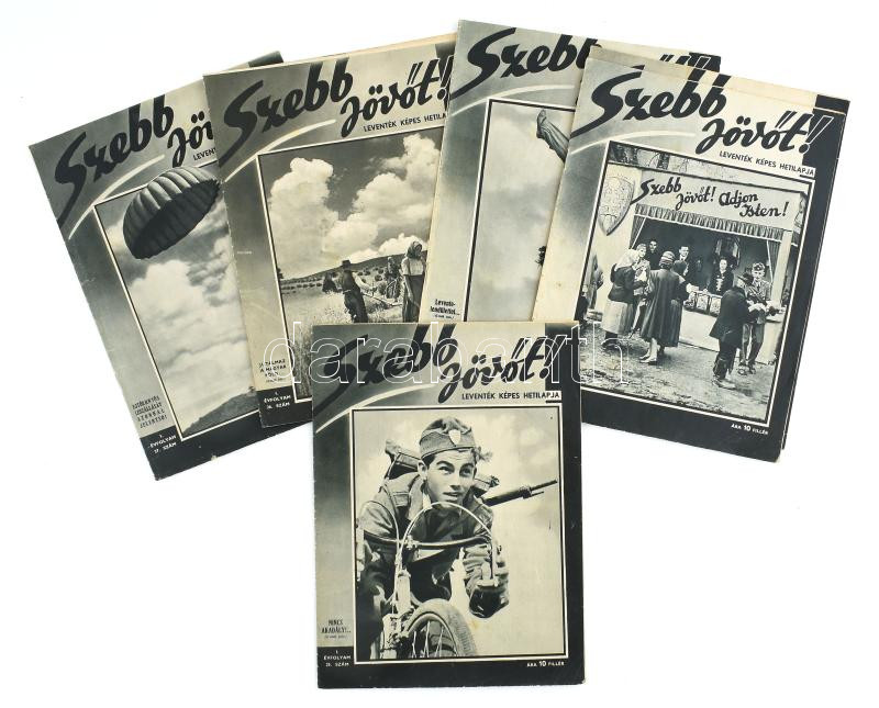 1941 Szebb Jövőt! Leventék képes hetilapja. I. évf. 18., 21-22., 25-27.