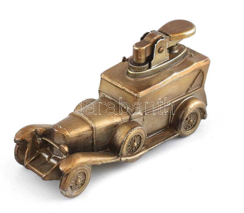 Mercedes SS 1928. öngyújtó makett. nincs kipróbálva, kopott, h: 10,5 cm