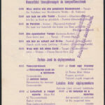 cca 1930-1940 Orchestrola hanglemez árjegyzék a Wagner hangszeráruház pecsétjével - Image 2