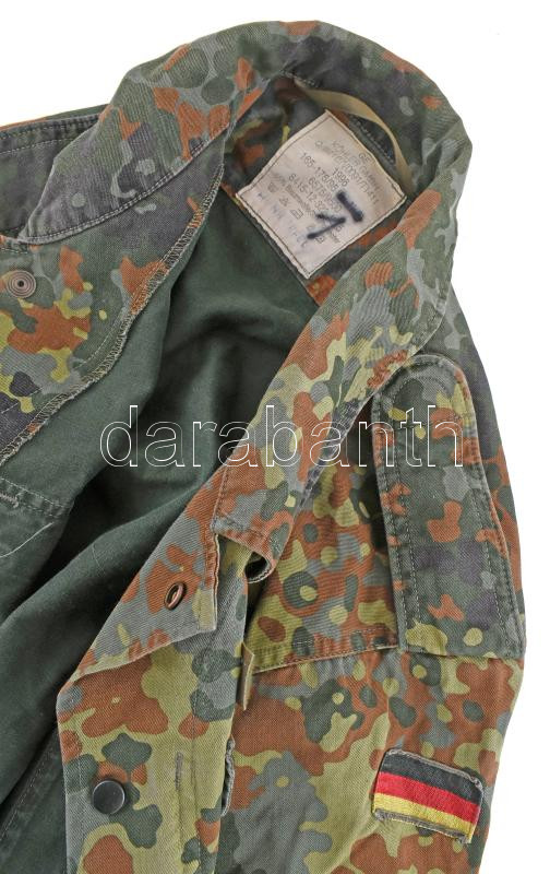 Német terepszínű katonai zubbony, jelzett, 165-175/95 / German military camo jacket - Image 2