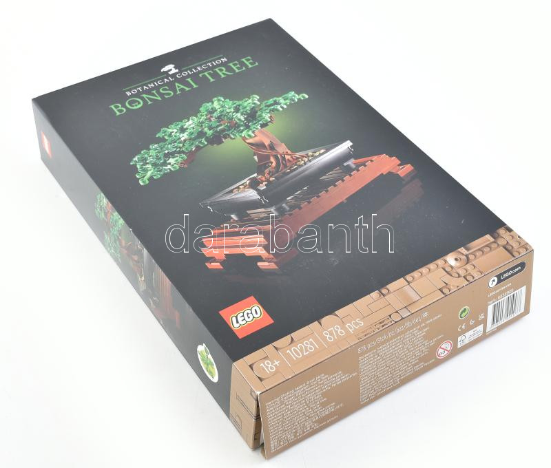 LEGO Bonsai fa szett, cikkszám: 10281, eredeti dobozában / LEGO Botanical Collection Bonsai Tree set, No. 10281, in original box