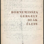 Sugár István: Bornemissza Gergely deák élete. Studia Agriensia 4. Eger, 1984, Dobó István Vármúzeum. Kiadói papírkötés.