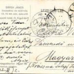 1913 Budapest V. Sárga János ékszerész és műötvös cs. és kir. udv. szállító központi üzlete reklámlapja, belső. Kígyó tér 5. (EK) - Image 2