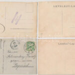 ~1910 Békéscsaba, Réthy Béla gyógyszerész és családja (Gyógyszertára a Sashoz címezve) - 7 db eredeti fotó - Image 2