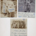 ~1910 Békéscsaba, Réthy Béla gyógyszerész és családja (Gyógyszertára a Sashoz címezve) - 7 db eredeti fotó - Image 3