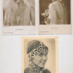 SZÍNÉSZNŐK - 6 db régi külföldi képeslap / ACTRESSES - 6 pre-1950 non-Hungarian postcards