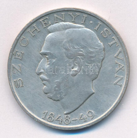 1948. 10Ft Ag 'Széchenyi' T:2 patina, ph Adamo EM2