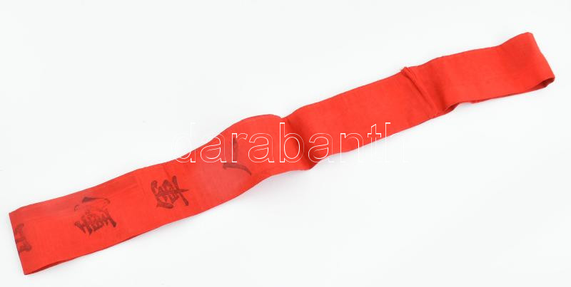 II. Világháborús kínai katonai öv. Korának megfelelő állapotban. h: 145 cm