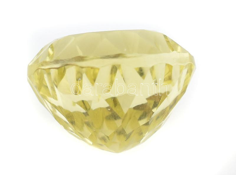 Citrin ovális vegyes csiszolás, 11,7 cts 12 mm - Image 2