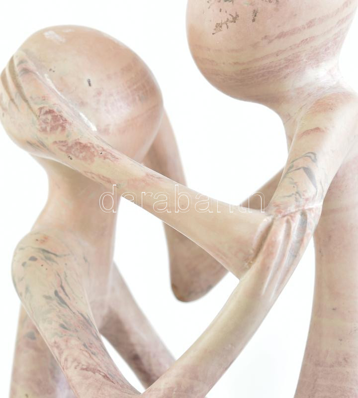 Absztrakt kőfaragás, jelzés nélkül, m: 23 cm - Image 2