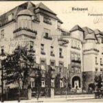 Budapest VI. Park szanatórium, autók. Aréna út (Dózsa György út)