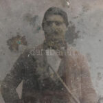 cca 1845-1850 Férfiportré, dagerrotípia, régi tartótokban, 10×8 cm - Image 2