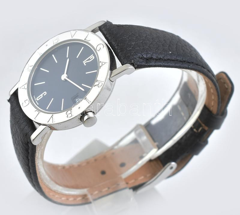 Bulgari női kvarc karóra, fém tokkal, működő, jó állapotban d:31 mm - Image 2