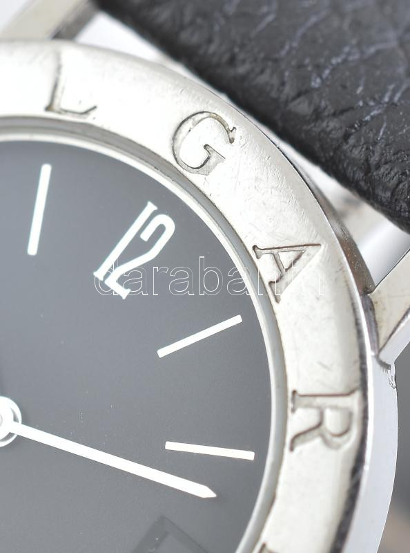 Bulgari női kvarc karóra, fém tokkal, működő, jó állapotban d:31 mm - Image 3