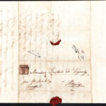 cca 1845 Francia nyelvű levél Vizsolyi Gusztáv főbíró, alispánhoz - Image 4