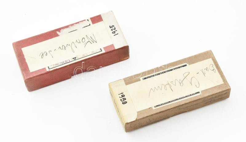cca 1930-1940 Ausztria látnivalói, 2 doboz sztereó üveglemez pozitív, 4,5×10,5 cm - Image 2