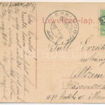 1909 Déva, Fő utca, vár, Hirsch Testvérek üzlete, Fehér Kereszt szálloda. 494. (W.L. ?) / main street, castle ruins, shops, hotel (EB) - Image 2