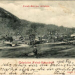 1906 Felsőbánya, Felső-Bánya, Baia Sprie; látkép. Dácsek Péter kiadása / general view (EB)