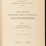 Zichy Jenő, gróf Harmadik ázsiai utazása -- Dritte asiatische Forschungsreise des - -. II. kötet. Bp-Leipzig., 1901. Hornyánszky-Hiersemann 470 p + XXVIII. t. Korabeli félvászon kötésben