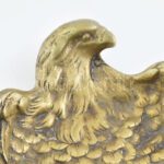 Sas alakú bronz dísztál, 16×9 cm - Image 2