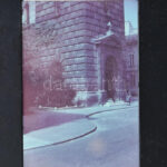 cca 1940-1950 Budapest, épületek, színes diapozitív, 2 db