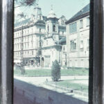 cca 1940-1950 Budapest, épületek, színes diapozitív, 2 db - Image 2