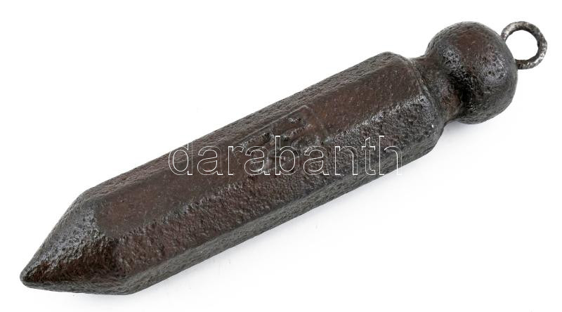 Öntöttvas órasúly, h: 17 cm