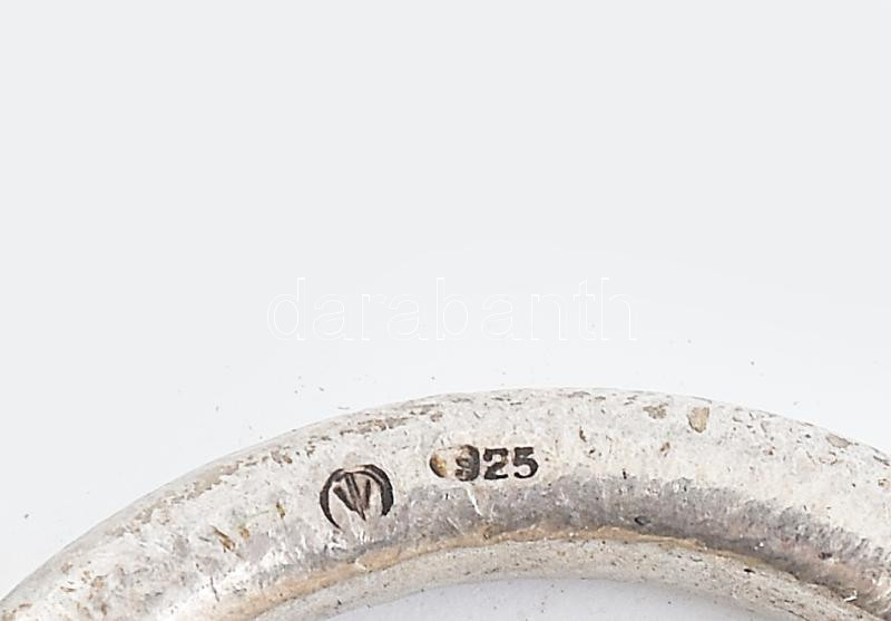 Mercedes ezüst (Ag) kulcstartó, jelzett, nettó 46,9 g, h: 10,5 cm - Image 2