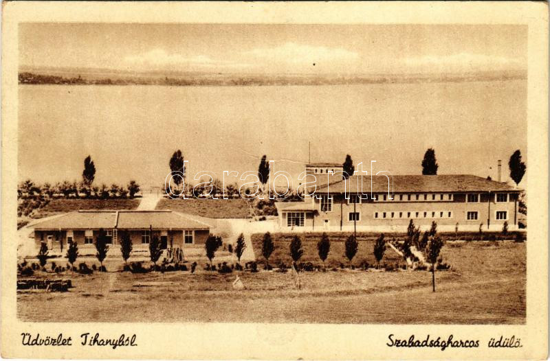 1950 Tihany, Szabadságharcos üdülő a Balaton partján