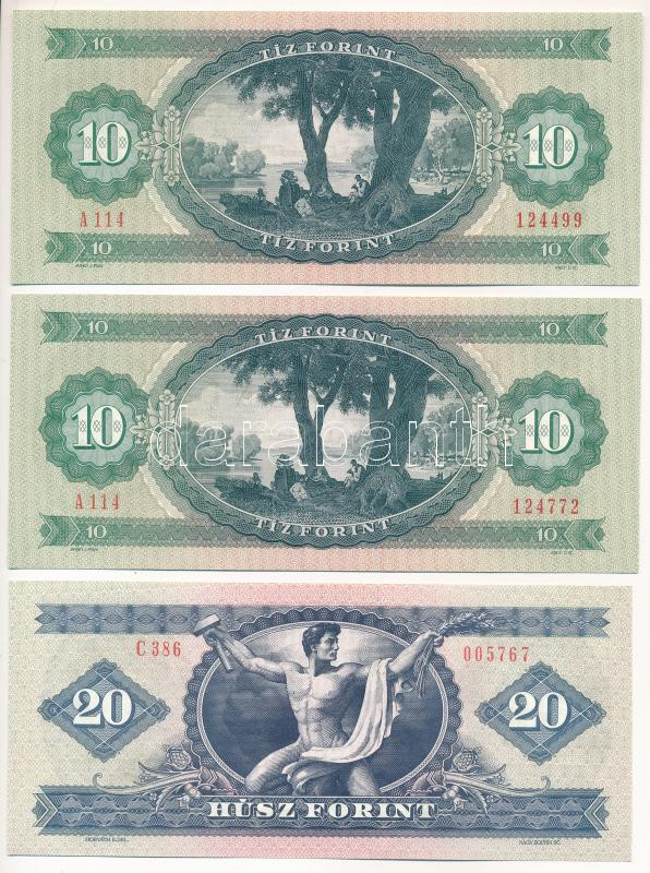 1975. 10Ft (2x) + 1980. 20Ft T:I,I- - Image 2