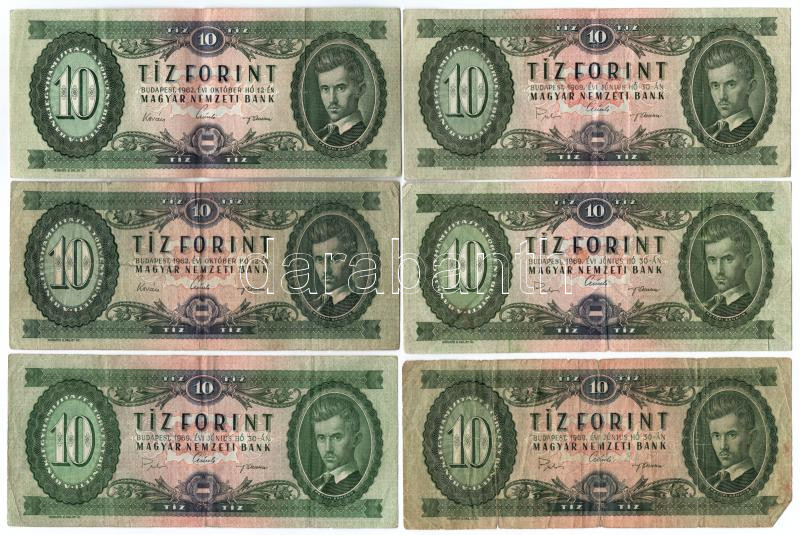 1962. 10ft (2x) + 1969 10ft (4x) T:III-IV Adamo F6, F7