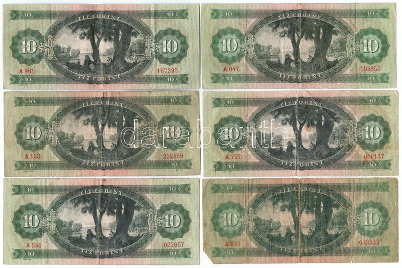 1962. 10ft (2x) + 1969 10ft (4x) T:III-IV Adamo F6, F7 - Image 2