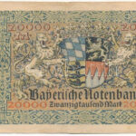 Német Birodalom / Bajorország 1923. 20.000M T:III German Empire / Bavaria 1923. 20.000 Mark C:F Krause P#?S926 - Image 2