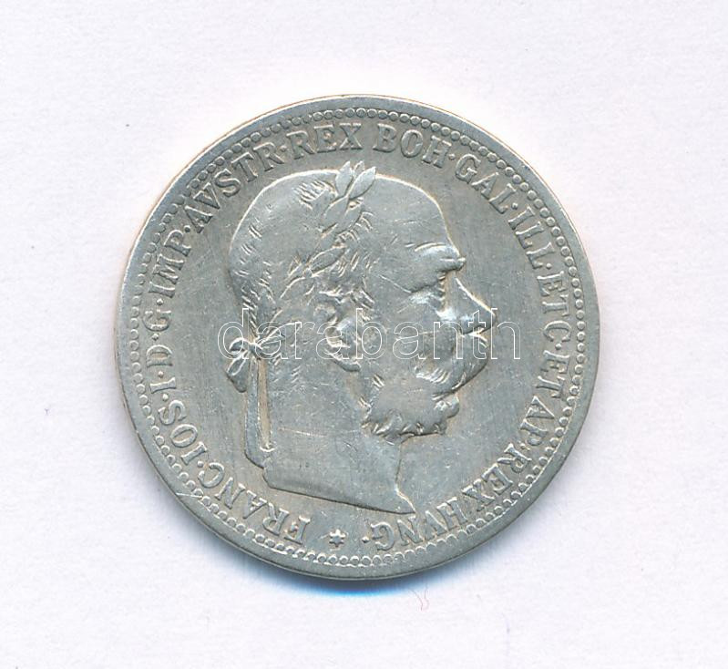 Ausztria 1900. 1K Ag 'Ferenc József' T:3 Austria 1900. 1 Corona Ag 'Franz Joseph' C:F Krause KM#2804