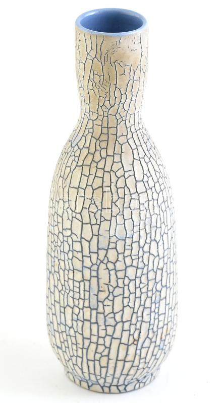 Jelzés nélkül: Retró váza, hibátlan, m: 27,5 cm