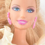 2 db Barbie baba, egyik szoknyája világít és pörög, működik, új elemmel, 29 cm - Image 3