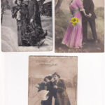 20 db RÉGI ünnepi üdvözlő képeslap / 20 pre-1945 holiday greeting postcards - Image 2