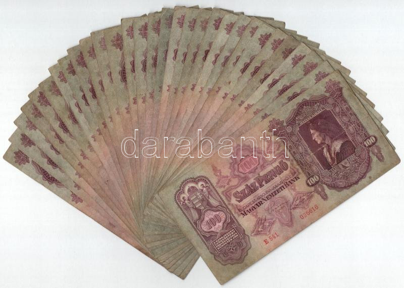 1930. 100P (30x) T:III,III- Adamo P17