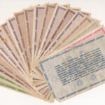 1946. 50.000AP (2db) + 100.000AP (15db) + 500.000AP (vízjeles papír, sorszámozott) + 1.000.000AP + 10.000.000AP T:II--III- - Image 2
