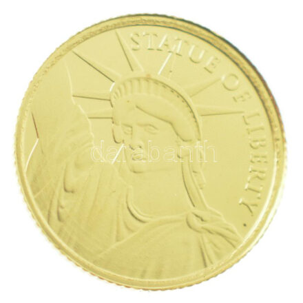 Niue 2020. 2,5D Au 'A New York-i Szabadság-szobor' (0,5g/0.999) T:PP Niue 2020. 2,5 Dollar Au 'Statue of Liberty' (0,5g/0.999) C:PP