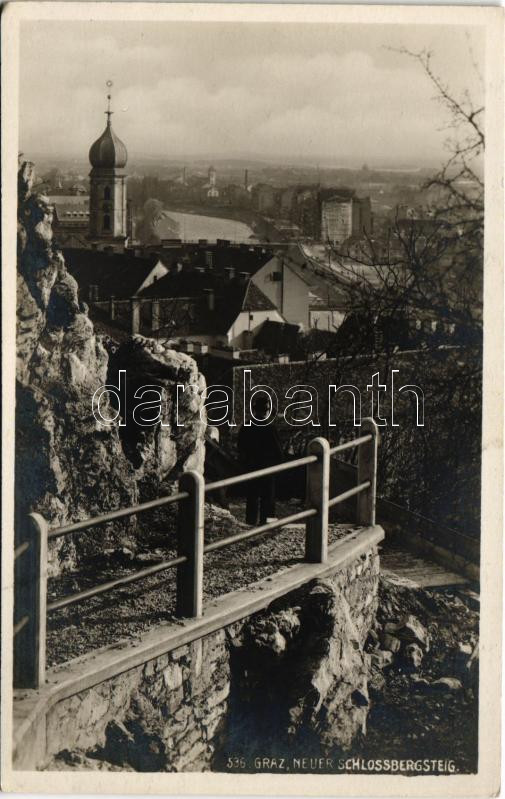 Graz (Steiermark), Neuer Schlossbergsteig / castle hill road