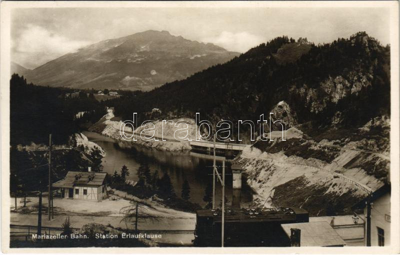 Mariazellerbahn, Mariazeller Bahn; Station Erlaufklause / railway station, train