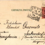 1900 Roma, Rome; Castel u. Ponte S. Angelo, S. Pietro, Laterane. Carlo Künzli Art Nouveau, floral, litho (crease) - Image 2