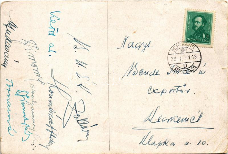 1939 Magyarország térképe Trianon előtt / Hungarian irredenta (szakadás / tear) - Image 2