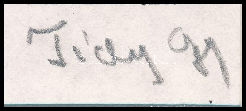 Tichy Gyula (1879-1920): Erdei nimfák, nyomat utólagos jelzéssel, paszpartuban, 10×9 cm - Image 3
